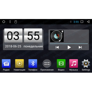 Установочный мультимедийный комплект MyDean B707 для Hyundai Solaris (-2016)